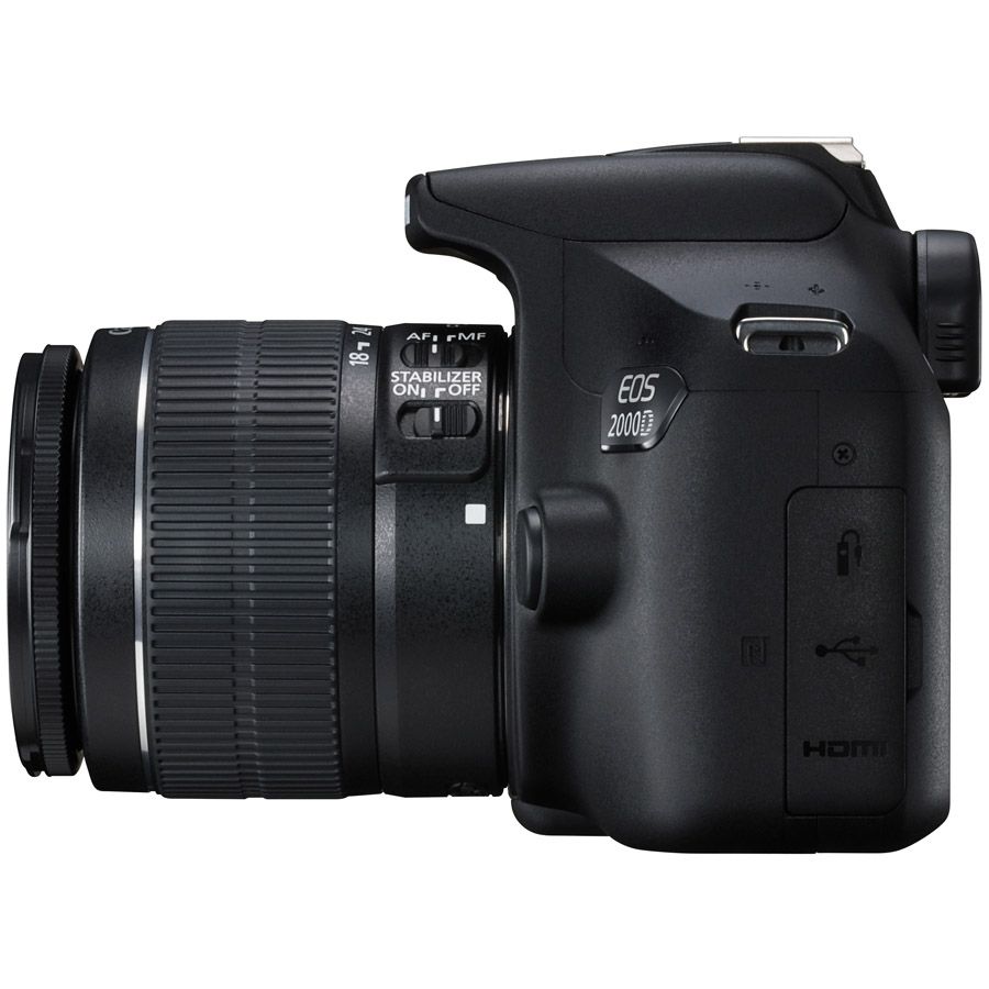 Canon EOS 2000D IS DSLR Camera Starter Bundle