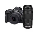 canon r100 +rf-s18-45 + rf 75-300 mirrorless camera kit