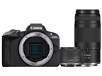Canon EOS R50 Mirrorless Camera with RF-S 18-45mm + RF 75-300mm Twin Lens Kit
