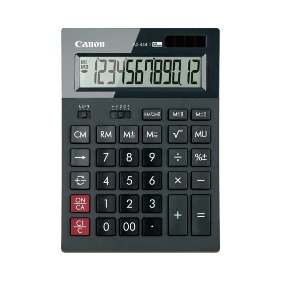 Canon AS-444 II 12-Digit Desktop Calculator
