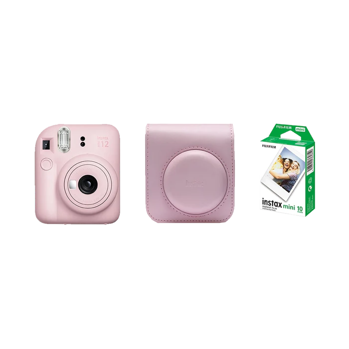 fujifilm-instax-mini-12-pink-front combo
