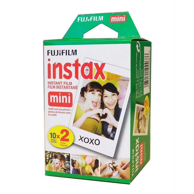Fujifilm Instax Film Mini White Twin Pack
