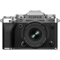 fujifilm x-t5 silver with 16-50mm lens