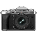 fujifilm x-t5 silver with 16-50mm lens