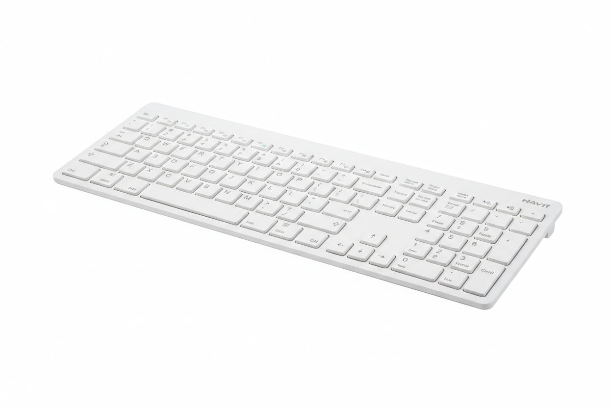 Havit HV-K200BT Bluetooth Keyboard White