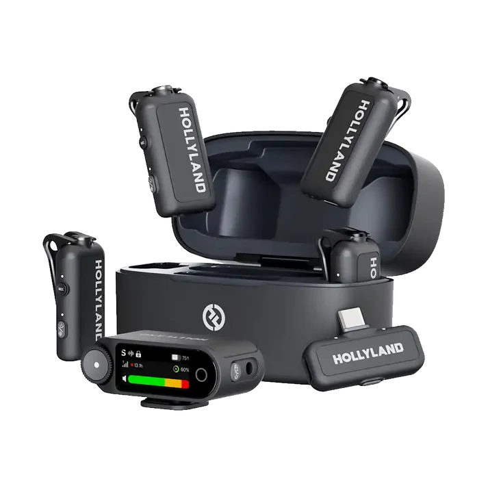 Hollyland LARK MAX 2 Combo 4-Person Wireless Microphone