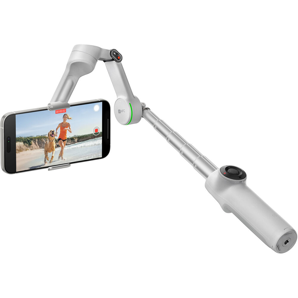 Insta360 Flow 2 Pro Smartphone Gimbal Stabilizer Creator Kit (Gray)