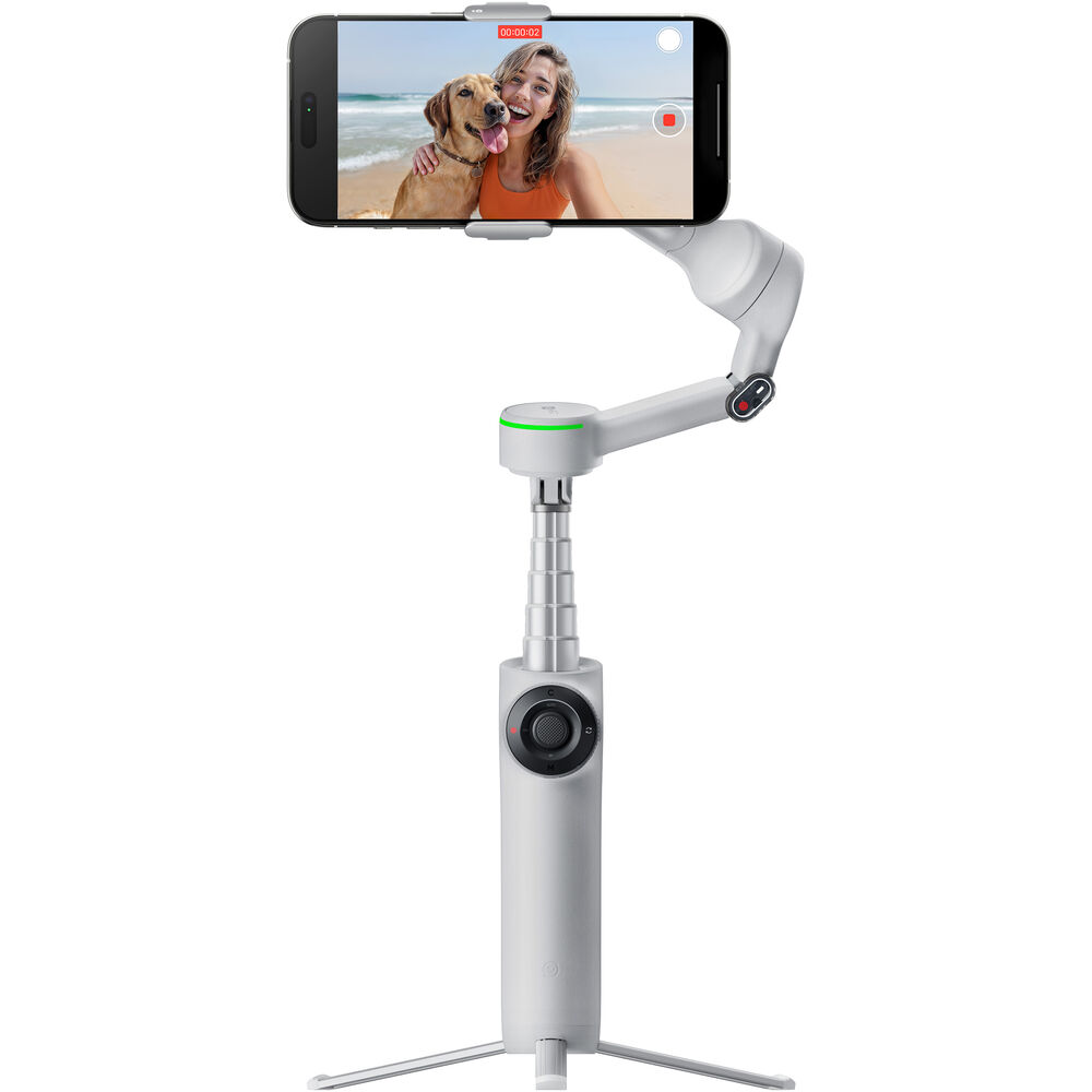 Insta360 Flow 2 Pro Smartphone Gimbal Stabilizer Creator Kit (Gray)