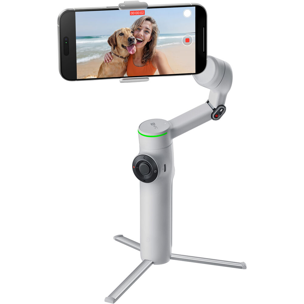 Insta360 Flow 2 Pro Smartphone Gimbal Stabilizer Creator Kit (Gray)