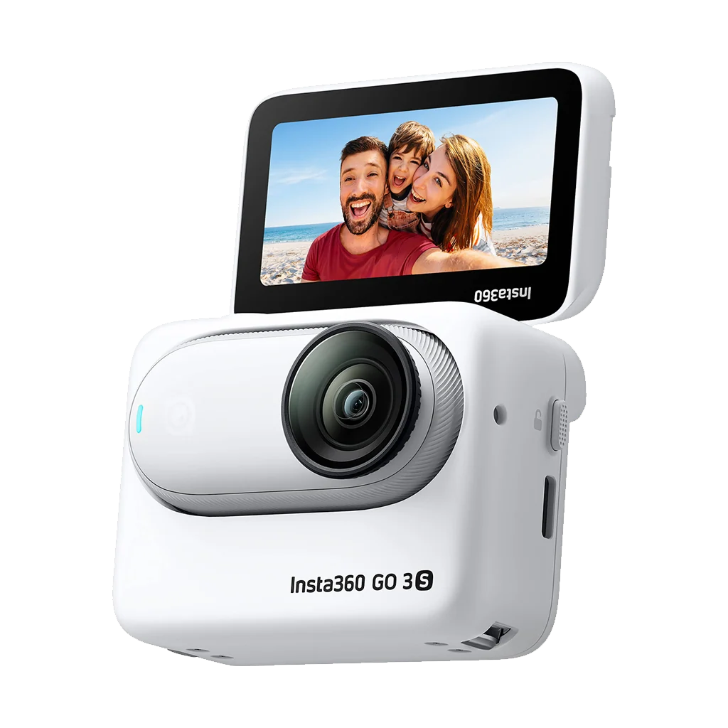 Insta360 GO 3S 128GB 4K Action Camera – Arctic White