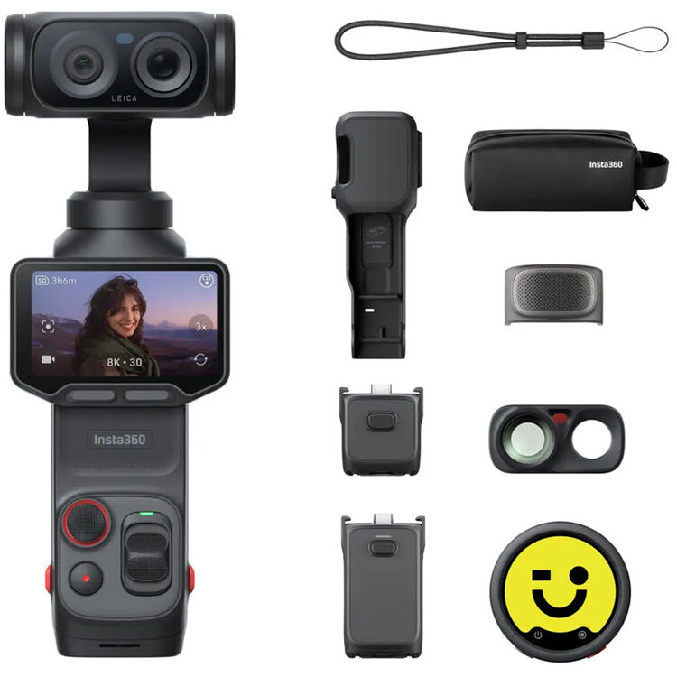 Insta360 Luna Ultra Gimbal Camera Creator Bundle (Black)