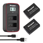 kingma 2x lp-e17 batt + charger