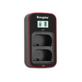 kingma lcd dual lp-e6 charger