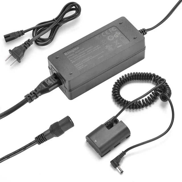 Kingma Canon LP-E6 DR-LPE6 Dummy Battery with AC Power Supply