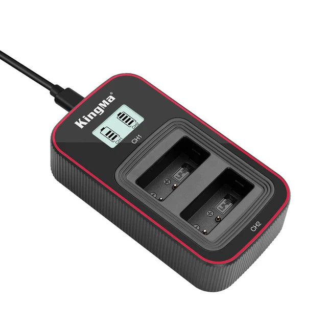Kingma BM058-LPE17 LCD Dual Battery Charger for Canon LP-E17