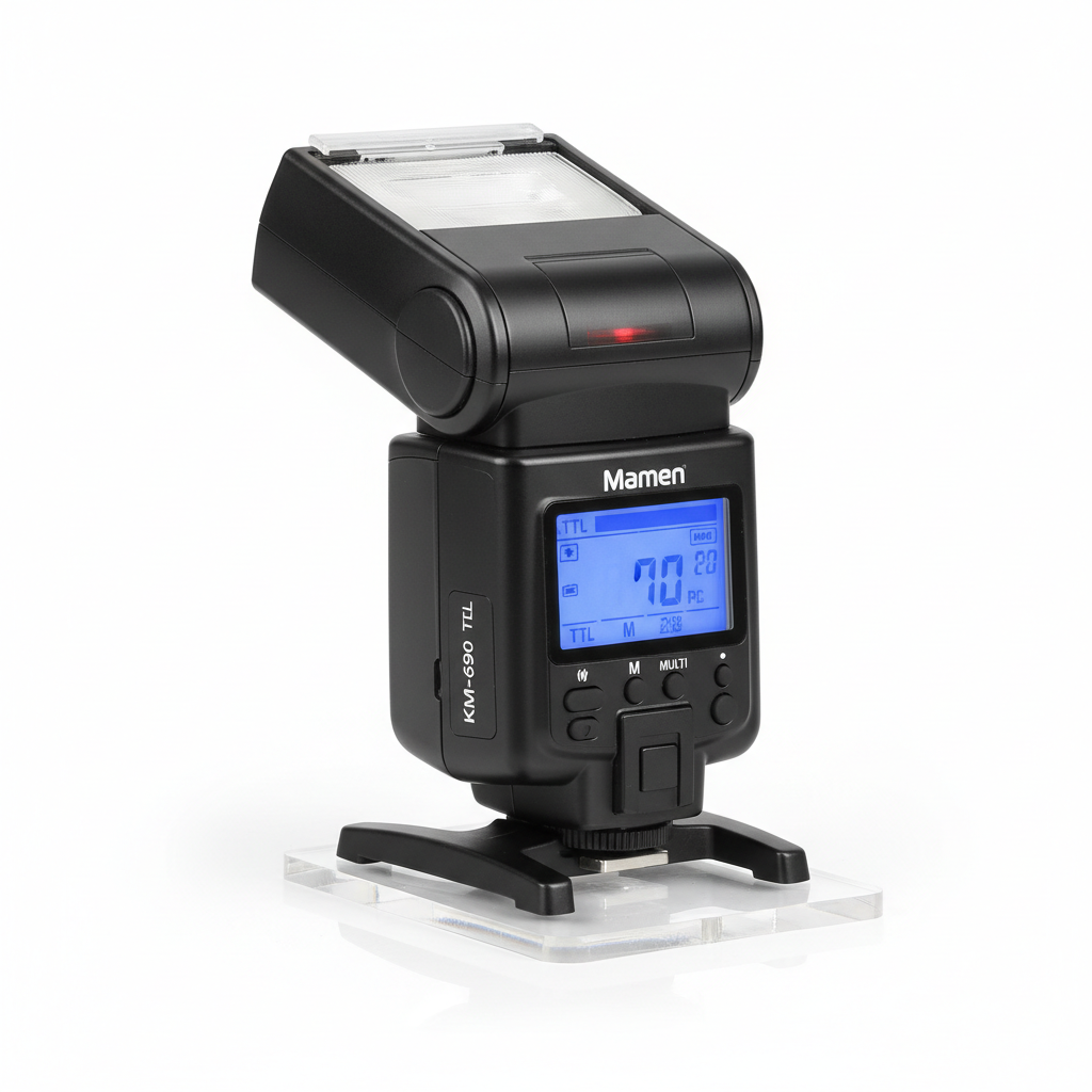 Mamen KM-690 TTL Camera Flash Speedlite