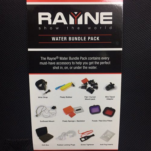 Rayne Water Bundle Pack for Rayne and Go Pro