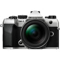 om systems om-5 mkii with 12-45mm lens silver