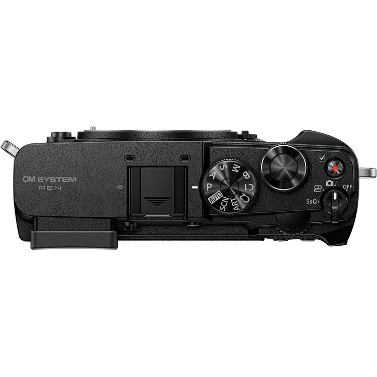 OM SYSTEM PEN Mirrorless Camera (Black)