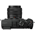 OM SYSTEM PEN Mirrorless Camera with 14-42mm III Lens (Black)