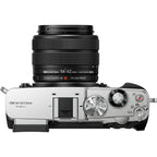 OM SYSTEM PEN Mirrorless Camera with 14-42mm III Lens (Silver)