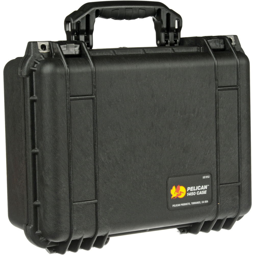 Pelican 1450 Black Case with Foam