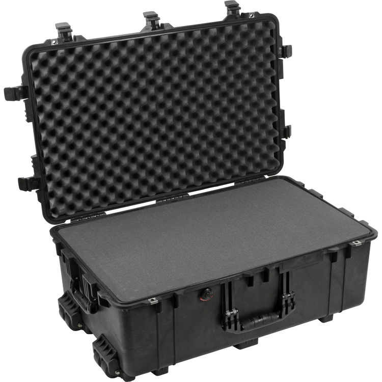 pelican 1650 case with foam (black)