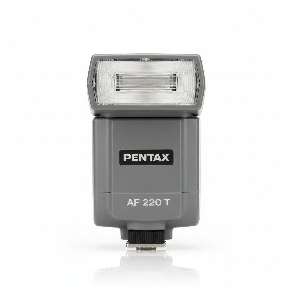 Pentax AF 220 T Flash - Front View