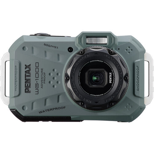 ricoh pentax wg-1000 digital camera olive