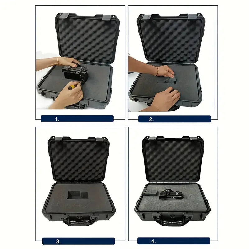 RSI GO14 Camera Hard Case with Pre-cut Foam Inserts