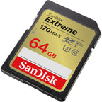 SanDisk 64GB Extreme SDXC Memory Card