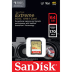 SanDisk 64GB Extreme SDXC Memory Card