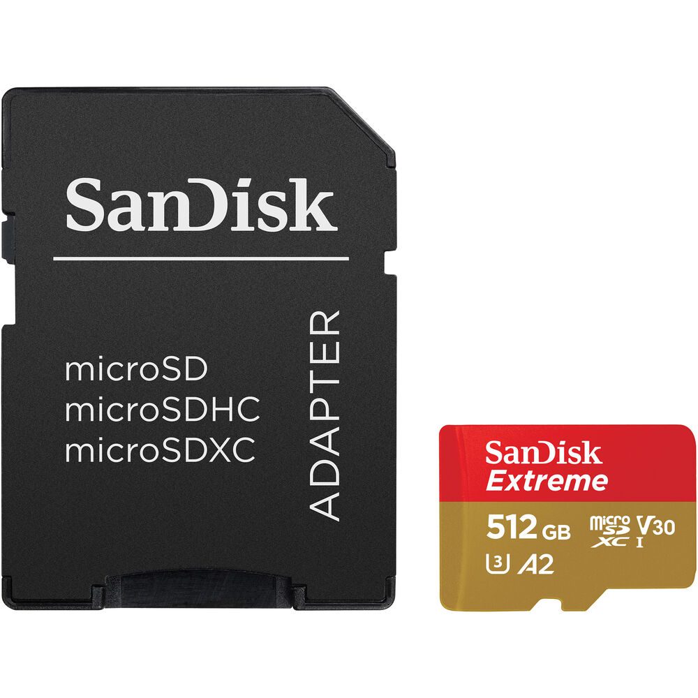 SanDisk 512GB Extreme microSDXC Memory Card
