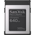 sandisk pro cinema 640gb