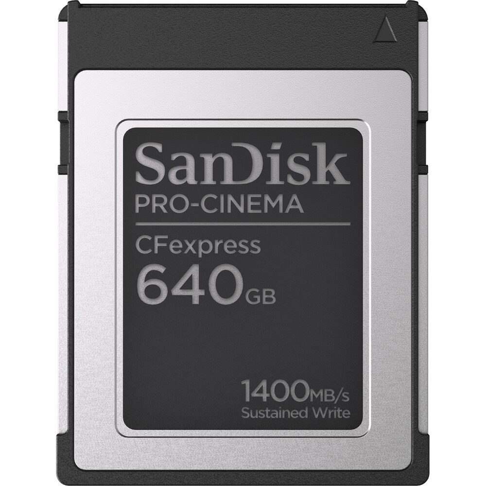sandisk pro cinema 640gb