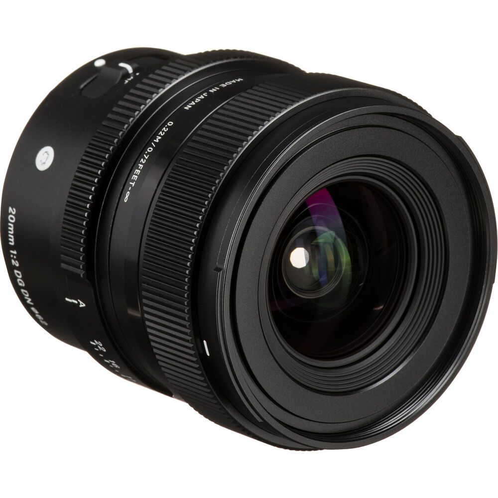 Sigma 20mm f2 Lens for Sony E