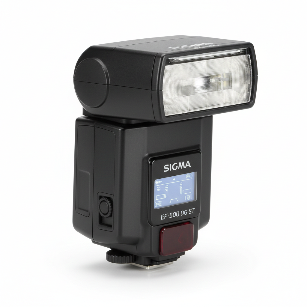 Sigma EF-500 DG ST Flash White Background