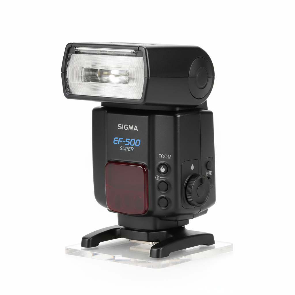 Sigma EF-500 Super Minolta Flash White Background