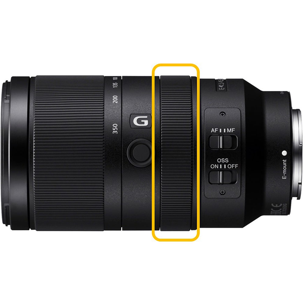 Sony E 70-350mm f4.5-6.3 G Mirrorless Camera Lens