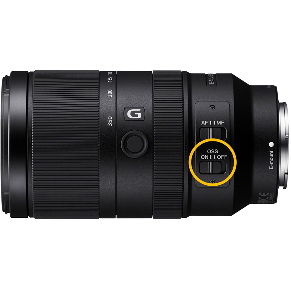 Sony E 70-350mm f4.5-6.3 G Mirrorless Camera Lens