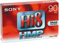 Sony Hi8 90 HPM Cassette Tape