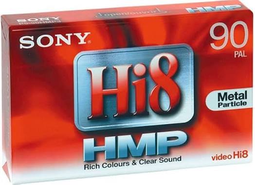 Sony Hi8 90 HPM Cassette Tape