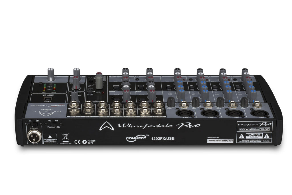 Wharfedale Pro Connect 1202FX/USB Compact Mixing Desk