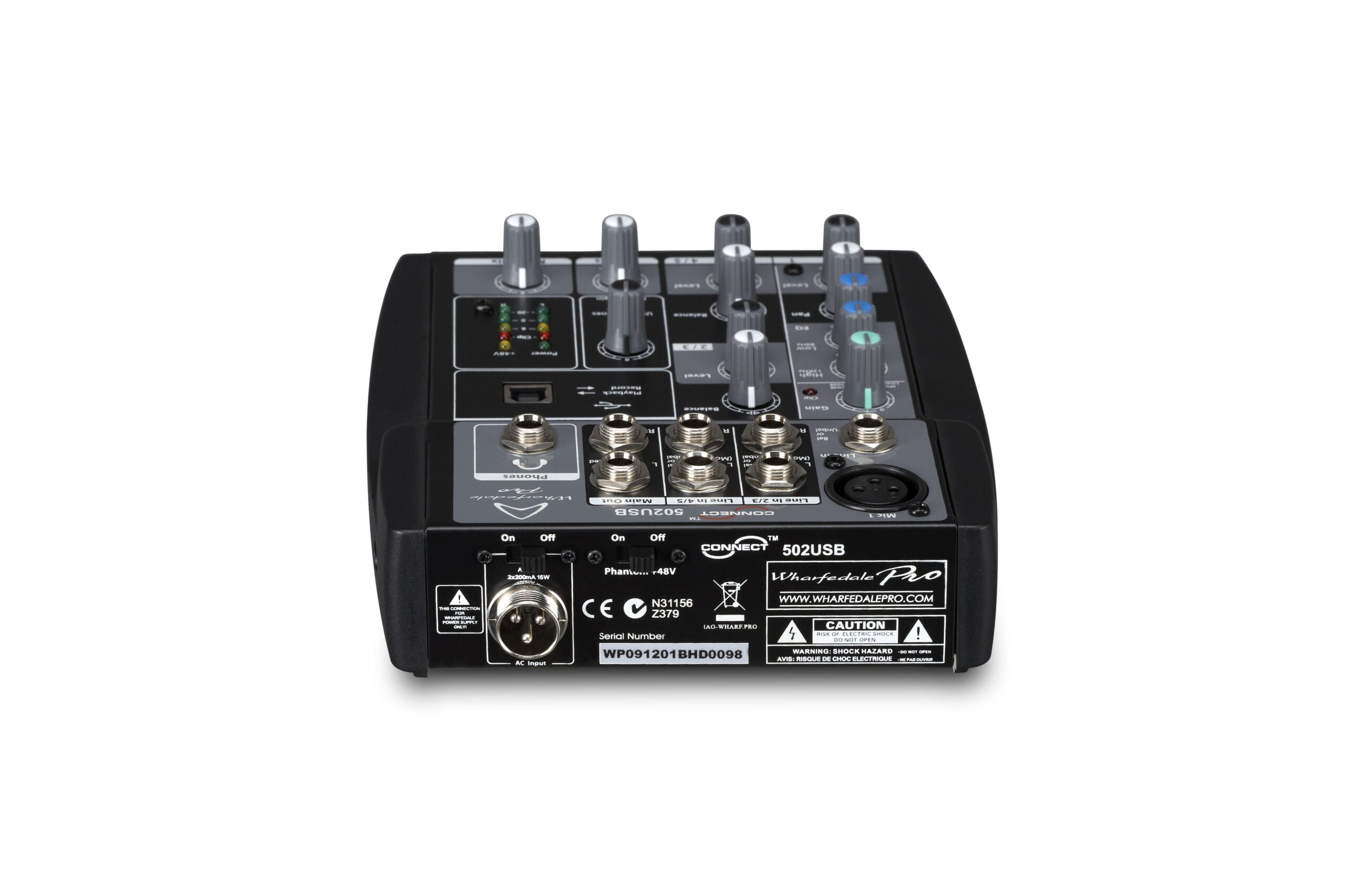 Wharfedale Pro Connect 802 USB Compact Mixing Desk
