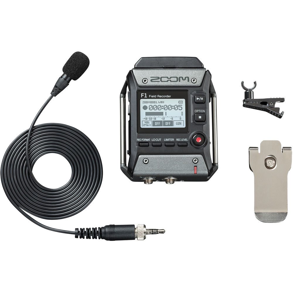 Zoom F1-LP Portable Field Recorder