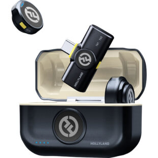 hollyland lark m2 wireless mic with usbc