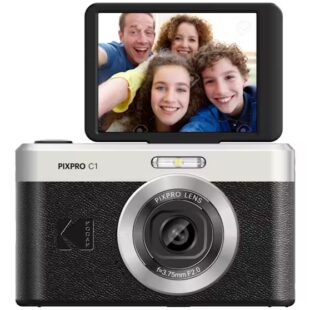 kodak pixpro c1 digital camera black