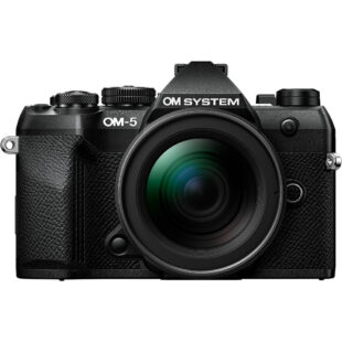 om system om-5 with 12-45mm lens black